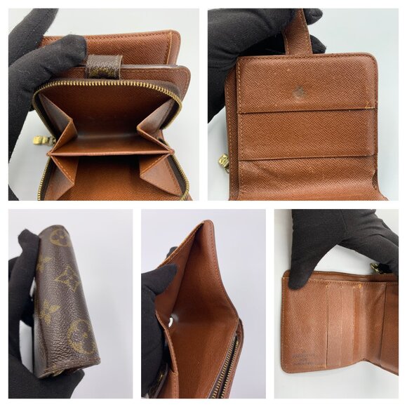 Authentic LOUIS VUITTON Monogram Compact Wallet - Picture 15 of 16